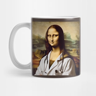 Mona Lisa, M.D.: Celebrating Doctors' Day Mug